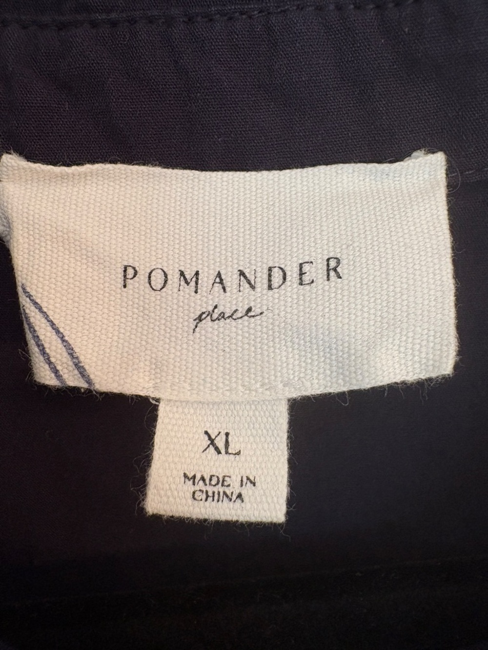 Navy Mabel Midi Dress XL by Pomander Place from Tuckernuck - Picture 5 of 10